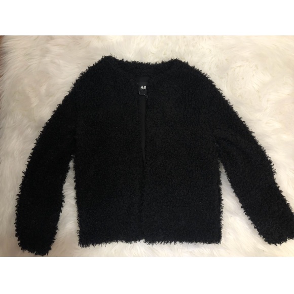 h&m fuzzy sweater